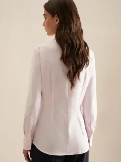 Seidensticker Blusen*Damen Kelchkragenbluse - Uni pink uni