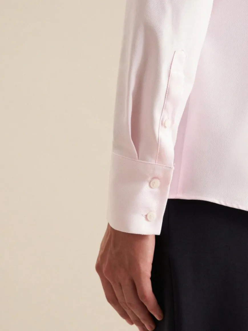 Seidensticker Blusen*Damen Kelchkragenbluse - Uni pink uni