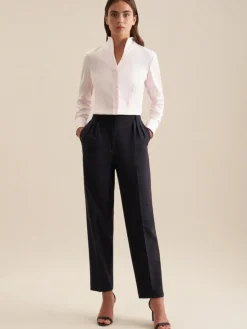 Seidensticker Blusen*Damen Kelchkragenbluse - Uni pink uni