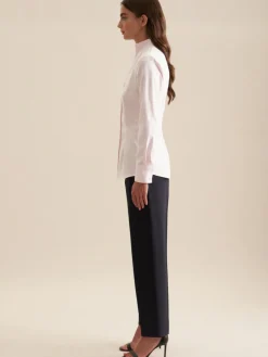 Seidensticker Blusen*Damen Kelchkragenbluse - Uni pink uni