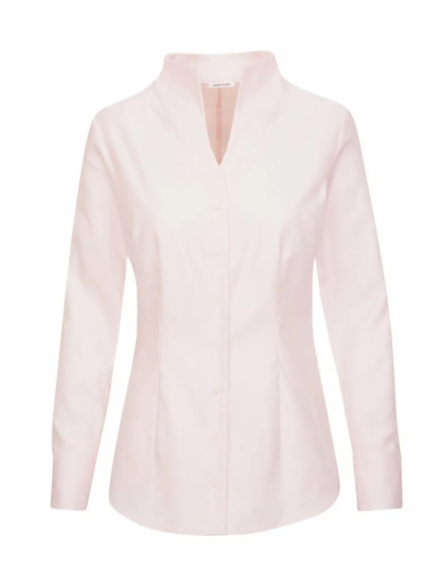 Seidensticker Blusen*Damen Kelchkragenbluse - Uni pink uni