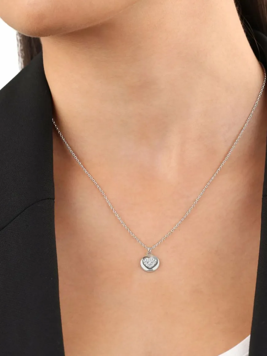 s.Oliver Schmuck*Damen Kette mit Anhänger silber uni