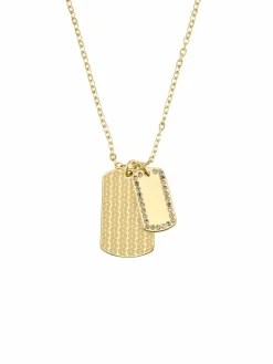 s.Oliver Schmuck*Damen Kette mit Anhänger gold uni