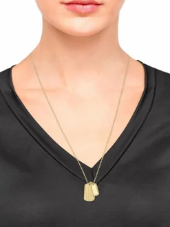s.Oliver Schmuck*Damen Kette mit Anhänger gold uni