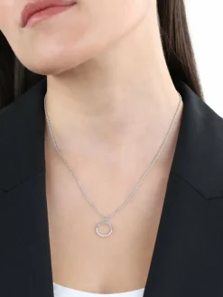 s.Oliver Schmuck*Damen Kette mit Anhänger weiß uni