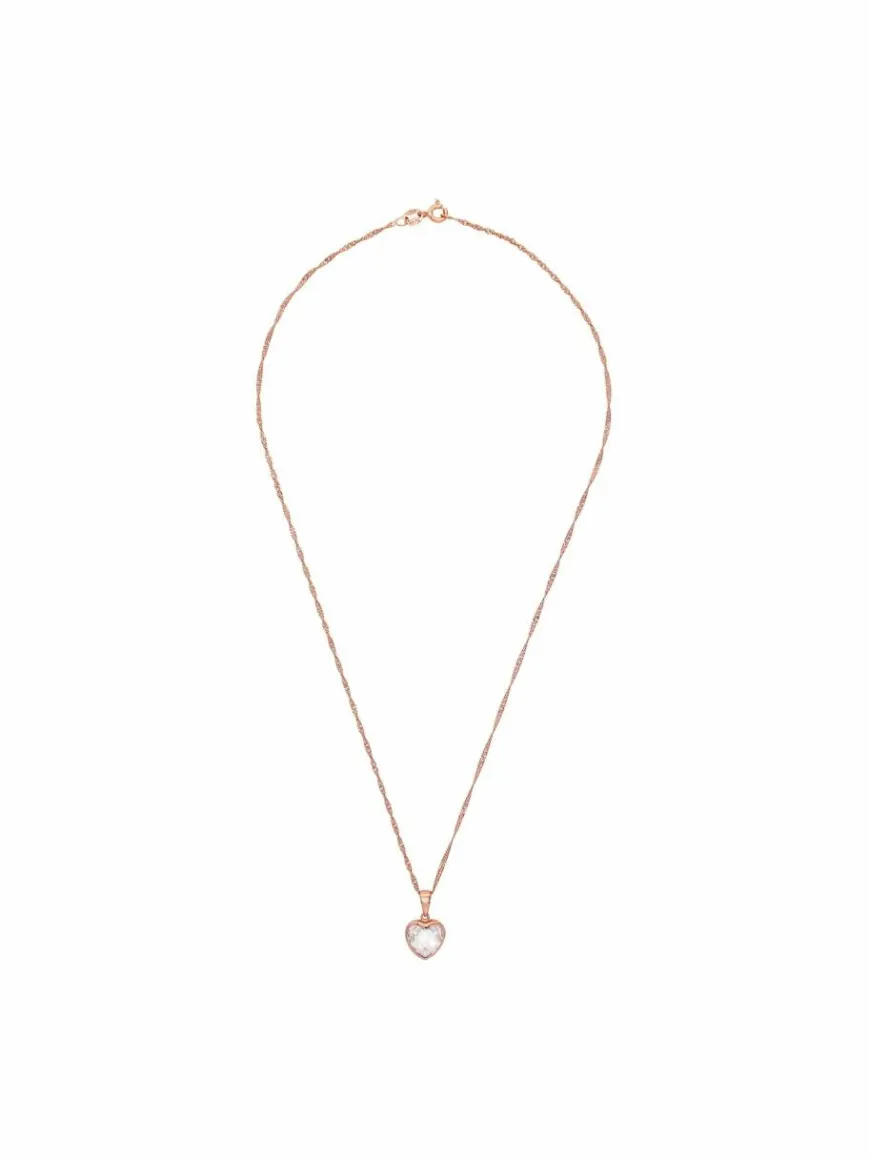 amor Schmuck*Damen Kette mit Anhänger roségold uni