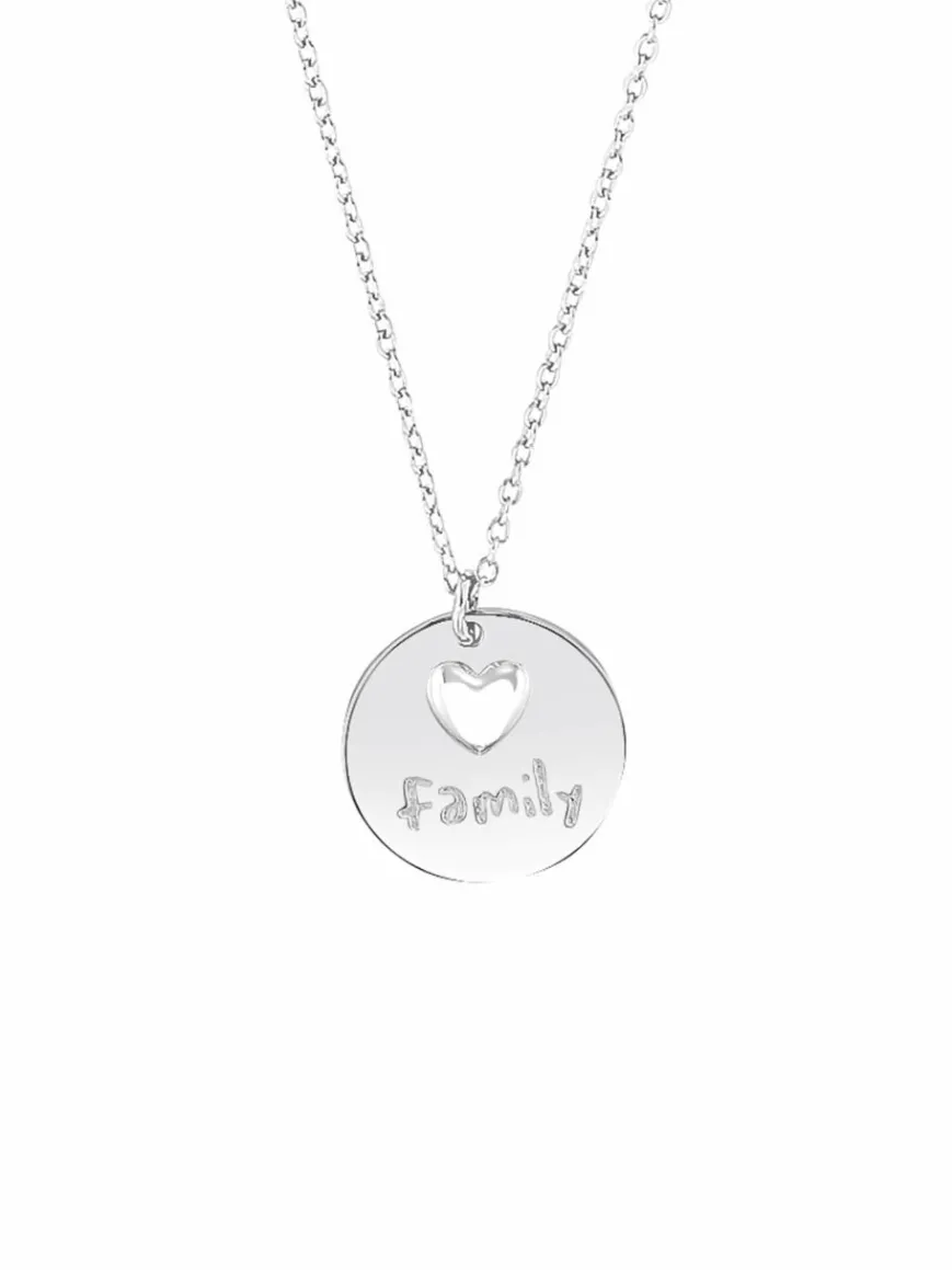 s.Oliver Schmuck*Damen Kette mit Anhänger silber uni