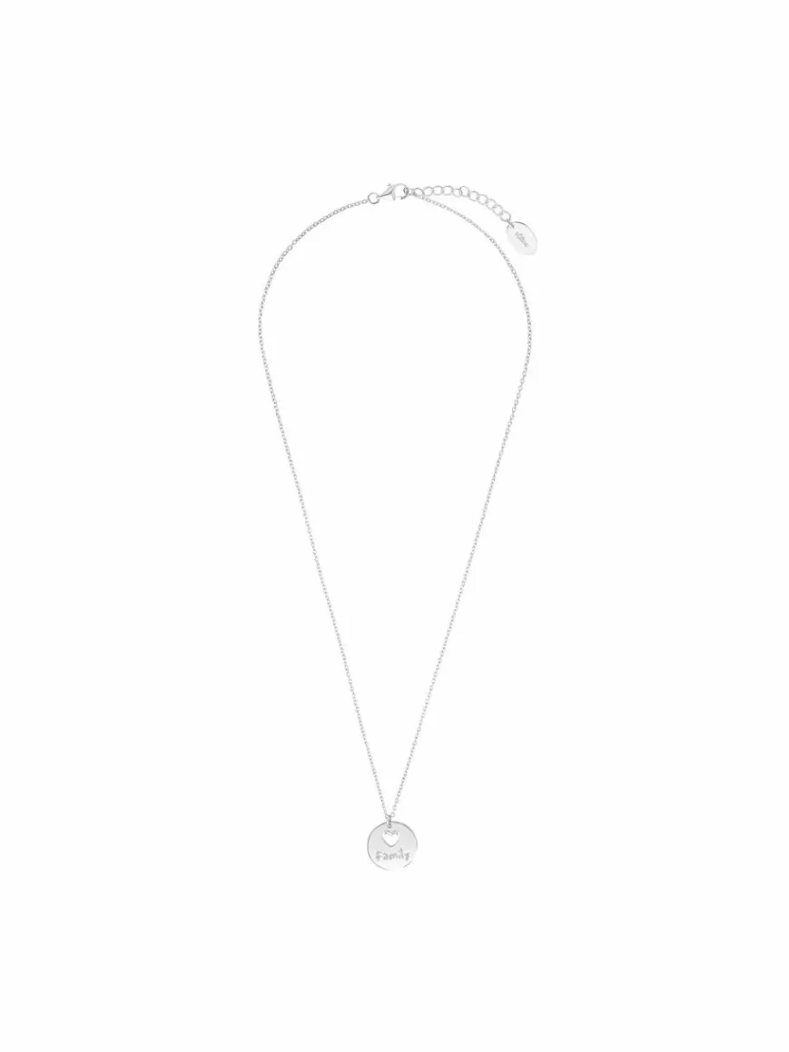 s.Oliver Schmuck*Damen Kette mit Anhänger silber uni