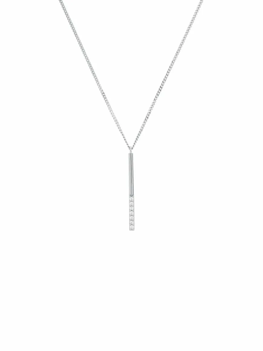 s.Oliver Schmuck*Damen Kette mit Anhänger silber uni