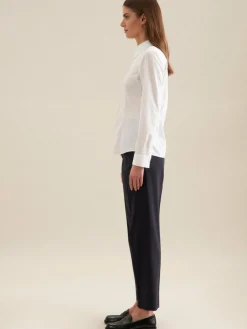 Seidensticker Blusen*Damen Klassische Bluse - Uni weiß uni