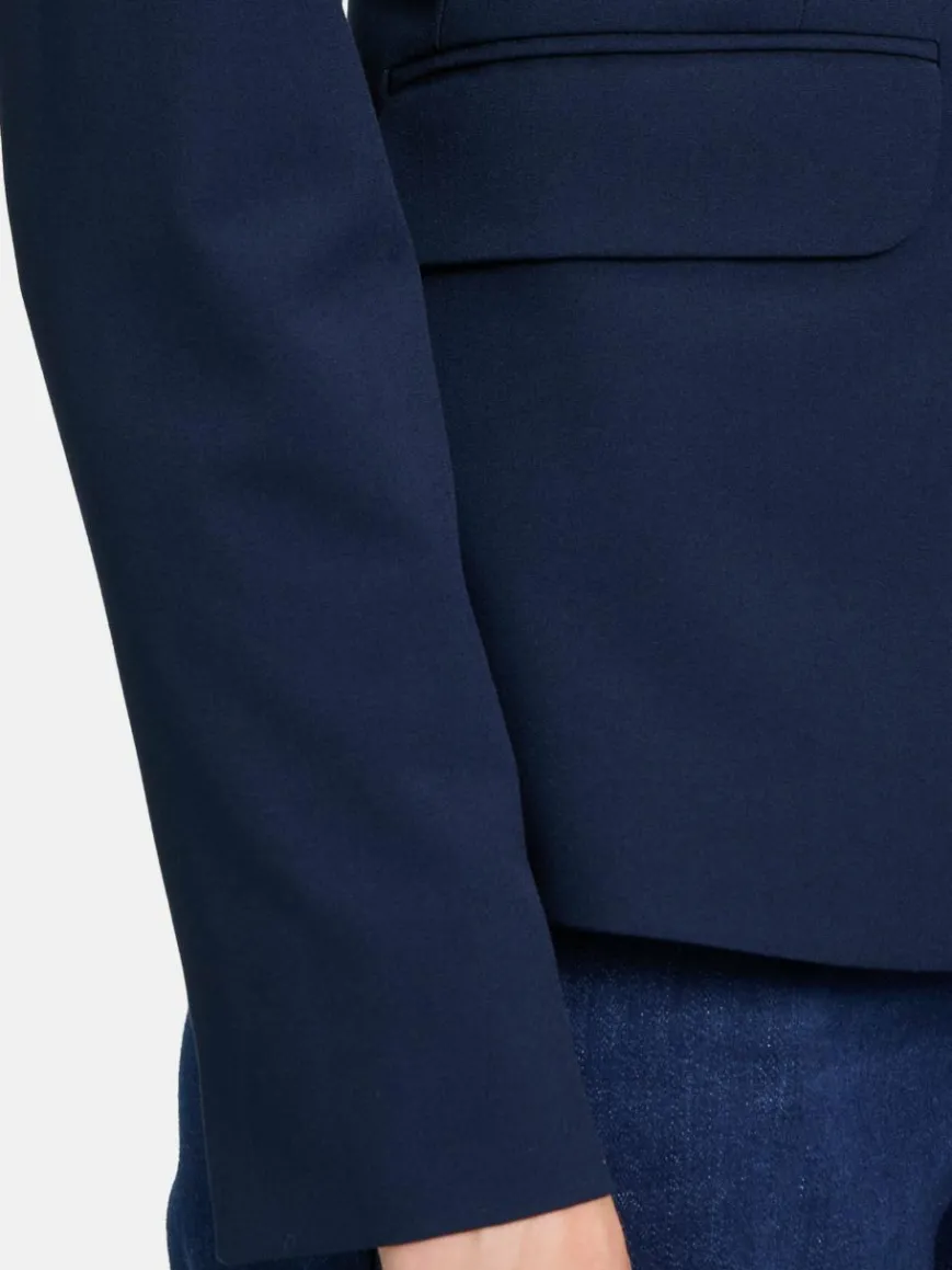 Betty & Co Blazer*Damen Klassischer Blazer marine royal uni