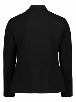 Betty & Co Blazer*Damen Klassischer Blazer schwarz uni