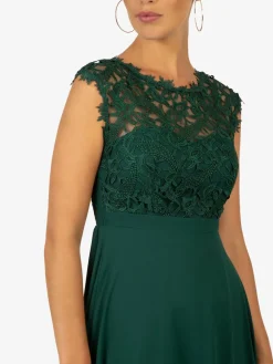 Kraimod Kleider*Damen Kleid smaragd uni