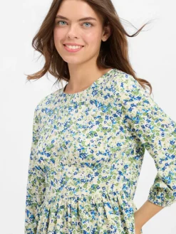 Marc O'Polo Denim Kleider*Damen Kleid erbse ecru gemustert