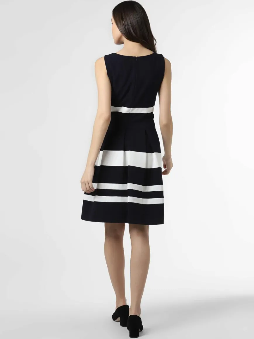Ambiance Kleider*Damen Kleid marine weiß gestreift