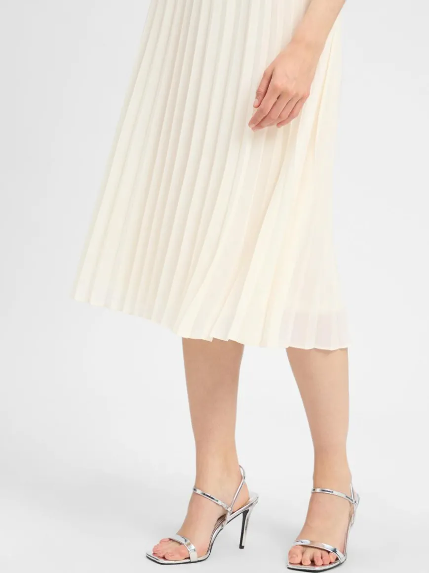 Marie Lund Kleider*Damen Kleid sand uni