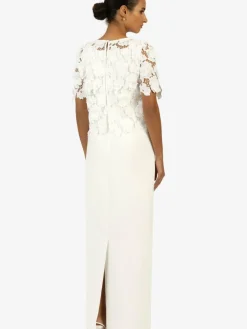 Kraimod Kleider*Damen Kleid weiß gemustert