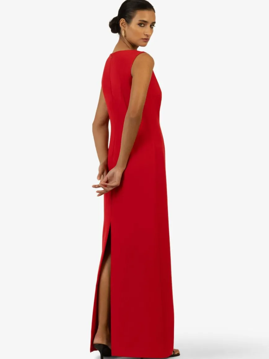 Kraimod Kleider*Damen Kleid rot uni