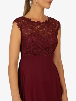 Kraimod Kleider*Damen Kleid bordeaux uni