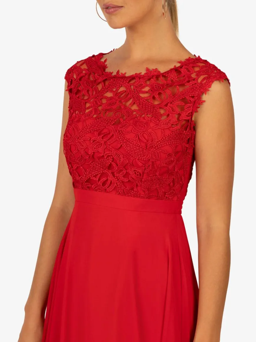 Kraimod Kleider*Damen Kleid rot uni