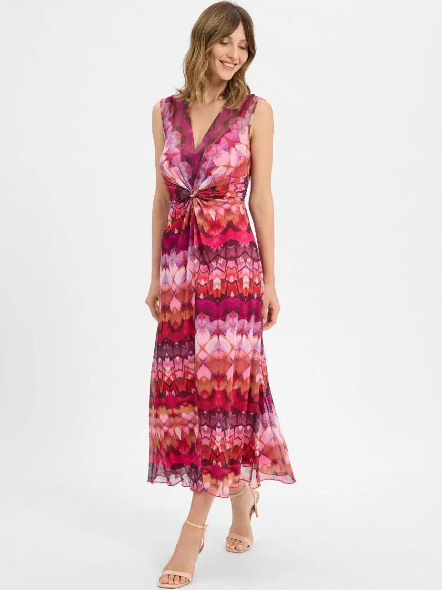 Cartoon Kleider*Damen Kleid pink rosa gemustert