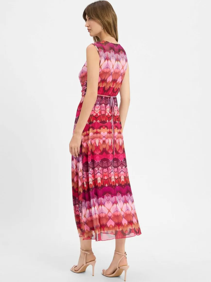 Cartoon Kleider*Damen Kleid pink rosa gemustert