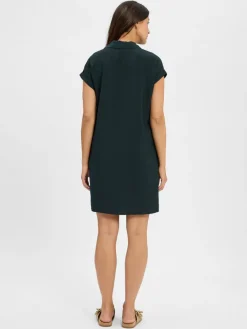 Street One Kleider*Damen Kleid tanne uni