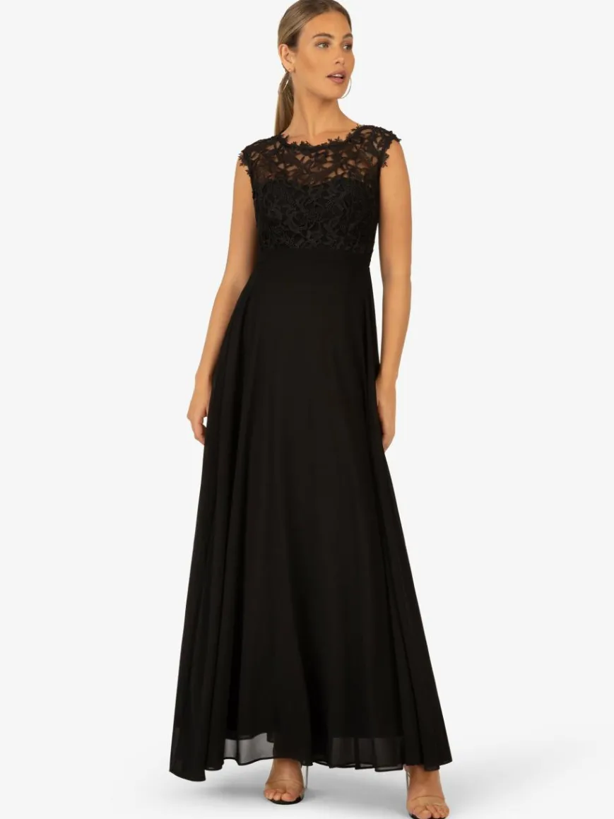 Kraimod Kleider*Damen Kleid schwarz uni