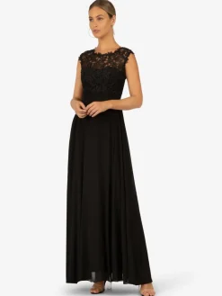 Kraimod Kleider*Damen Kleid schwarz uni