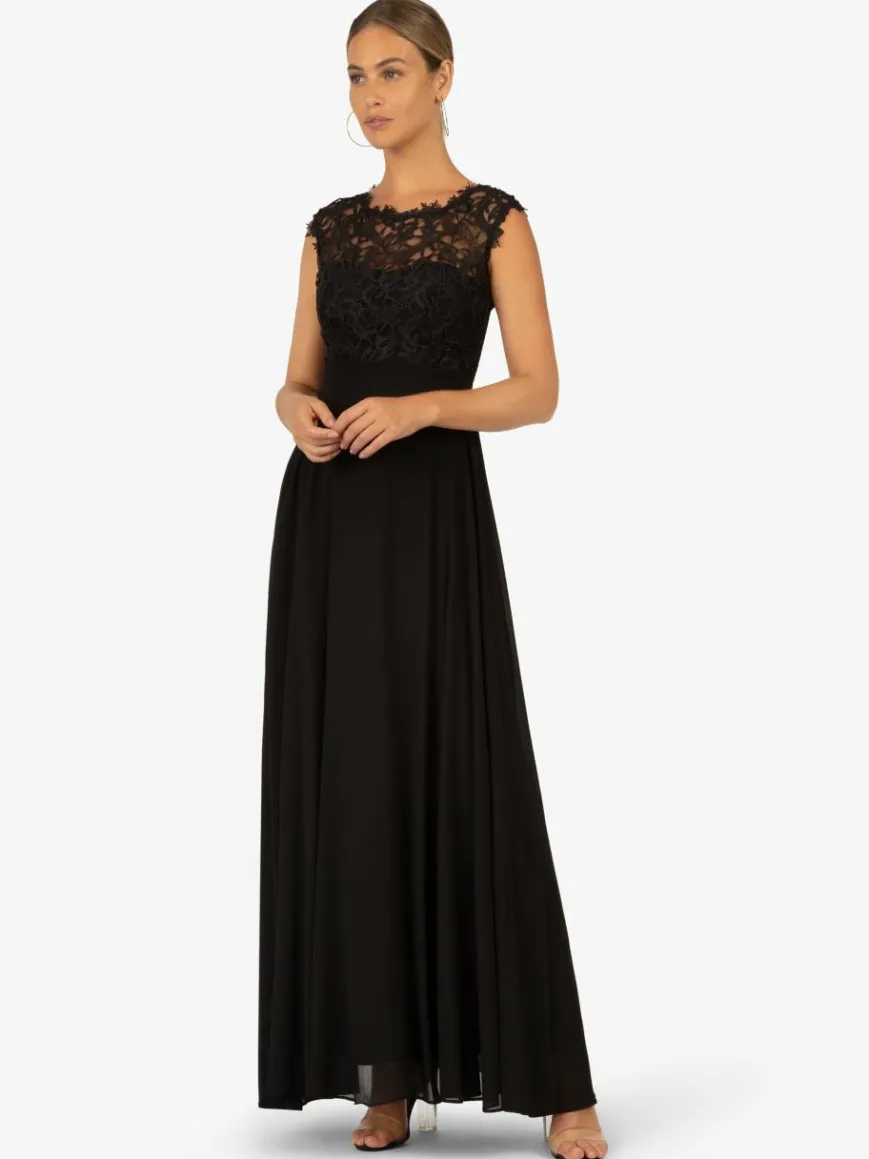 Kraimod Kleider*Damen Kleid schwarz uni