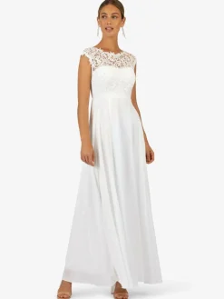 Kraimod Kleider*Damen Kleid weiß uni