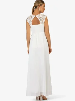 Kraimod Kleider*Damen Kleid weiß uni