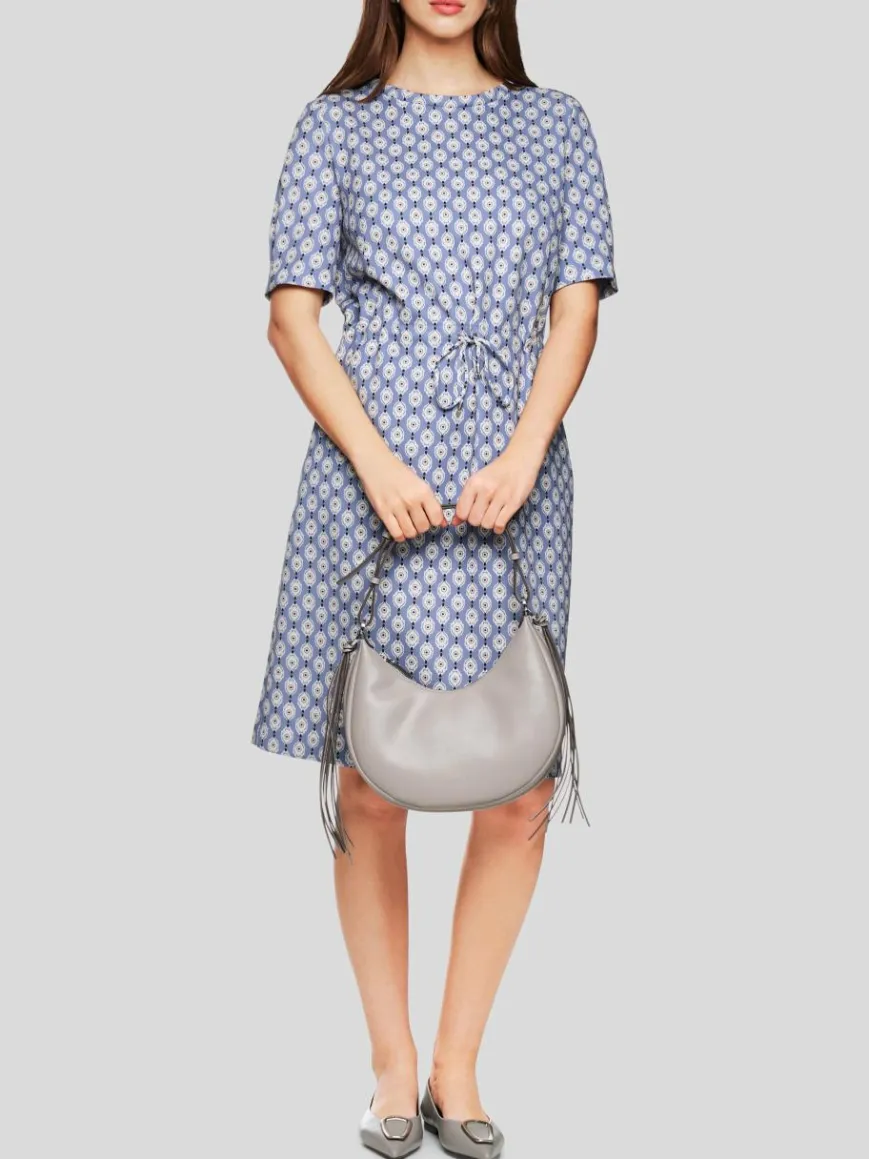 Marc Cain Kleider*Damen Kleid lila gemustert