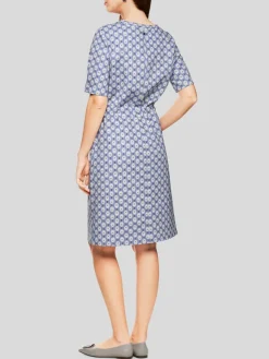 Marc Cain Kleider*Damen Kleid lila gemustert