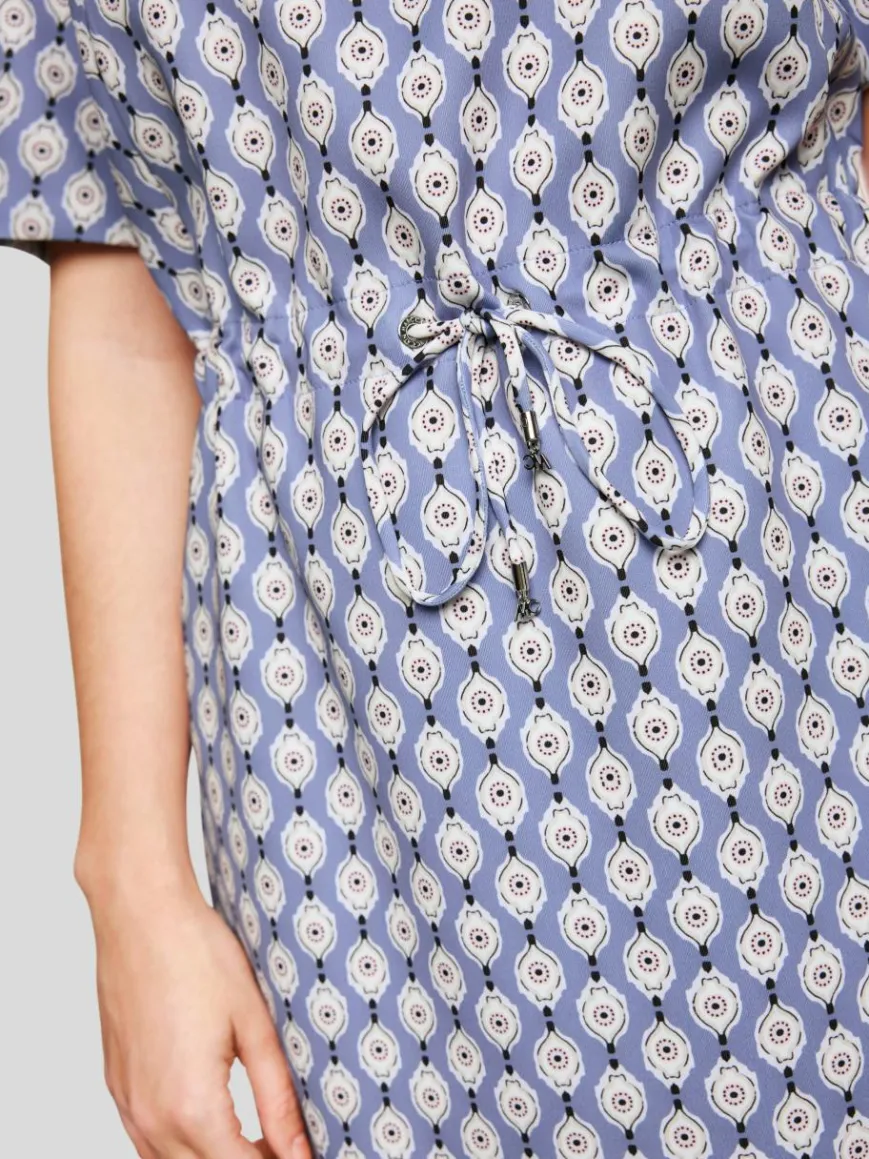 Marc Cain Kleider*Damen Kleid lila gemustert