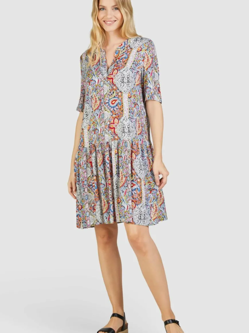 Navigazione Kleider*Damen Kleid mehrfarbig bedruckt