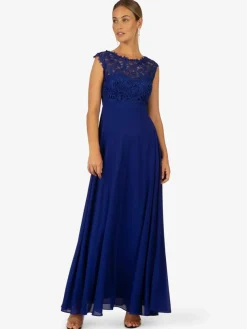 Kraimod Kleider*Damen Kleid royal uni