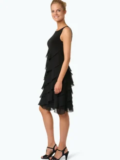 Swing Kleider*Damen Kleid schwarz uni