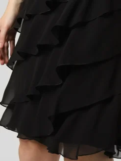 Swing Kleider*Damen Kleid schwarz uni