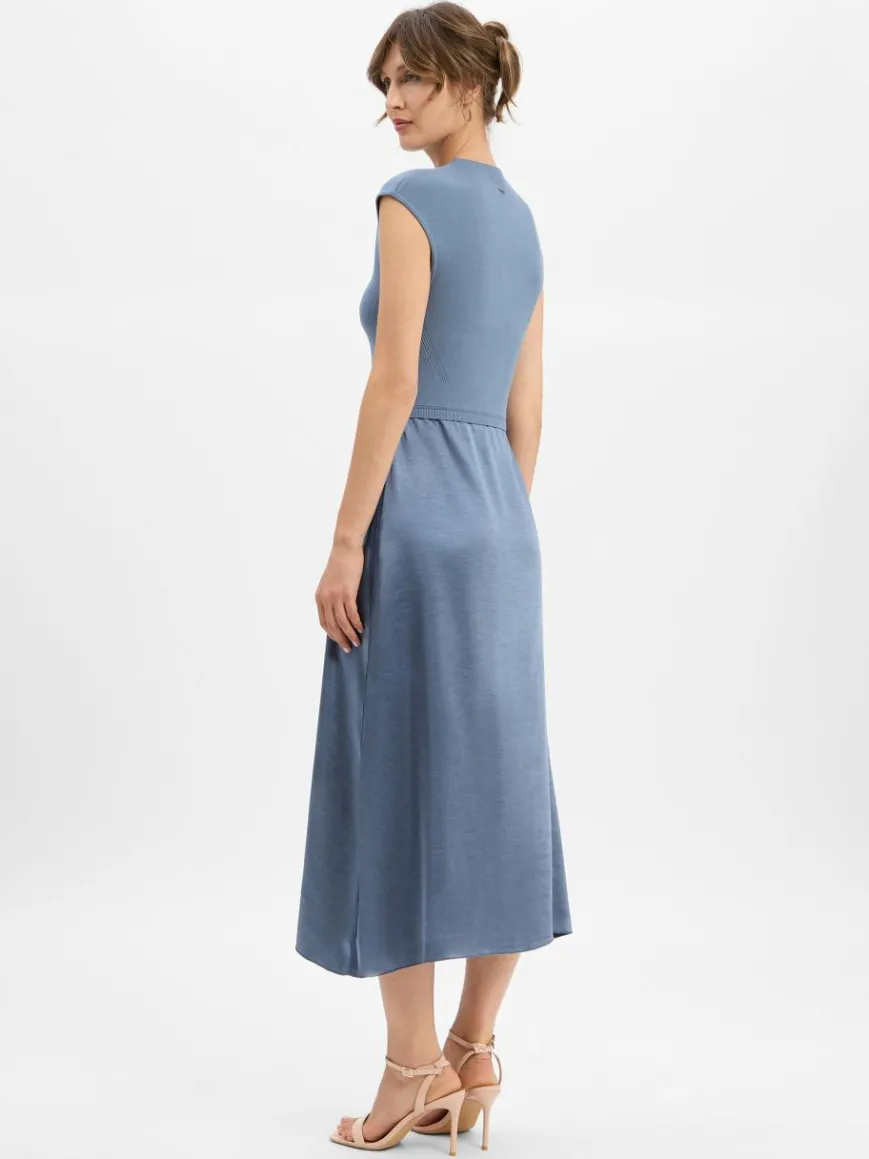 BOSS Kleider*Damen Kleid - Ferdolini blau uni