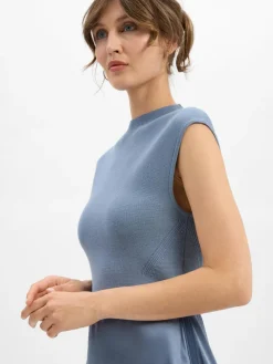 BOSS Kleider*Damen Kleid - Ferdolini blau uni