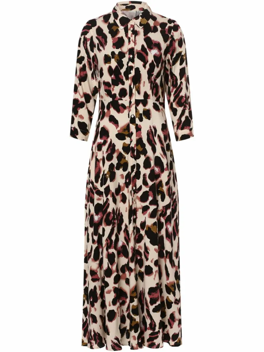 Y.A.S Kleider*Damen Kleid - YASSavanna sand rosenholz gemustert