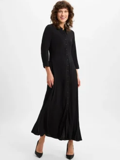 Y.A.S Kleider*Damen Kleid - YASSavanna schwarz uni