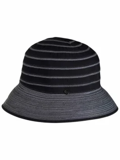 Loevenich Mützen & Hüte*Damen Kopfbedeckung blau gestreift