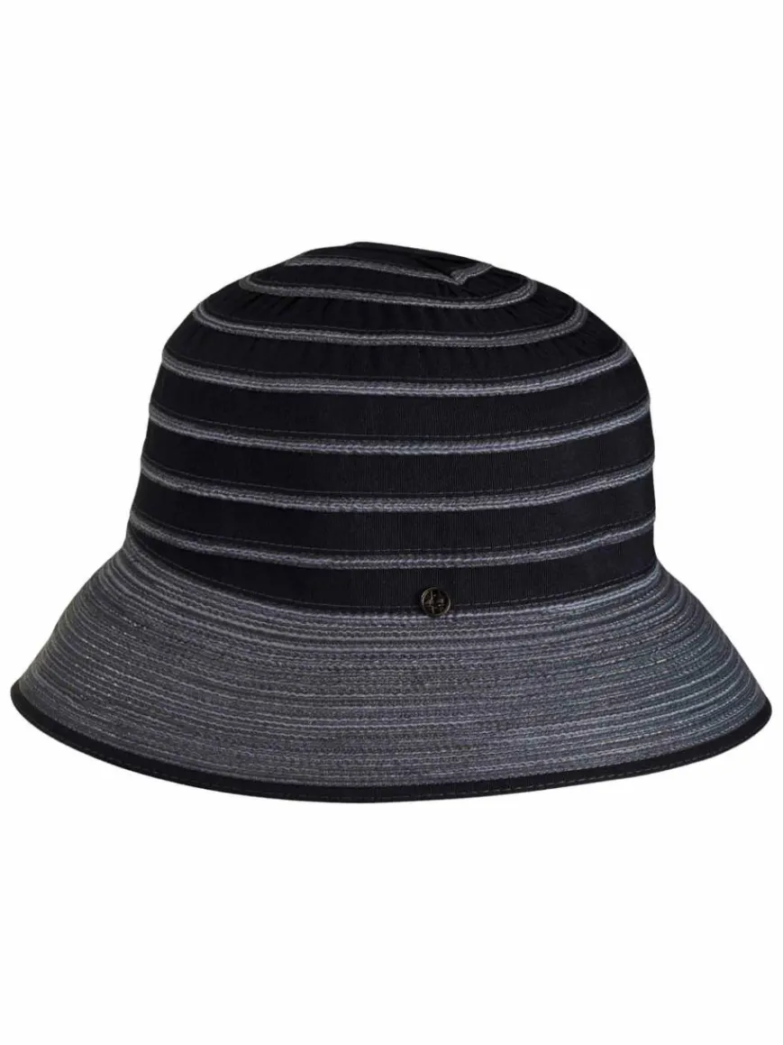 Loevenich Mützen & Hüte*Damen Kopfbedeckung blau gestreift