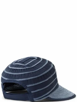 Loevenich Mützen & Hüte*Damen Kopfbedeckung marine hellblau uni