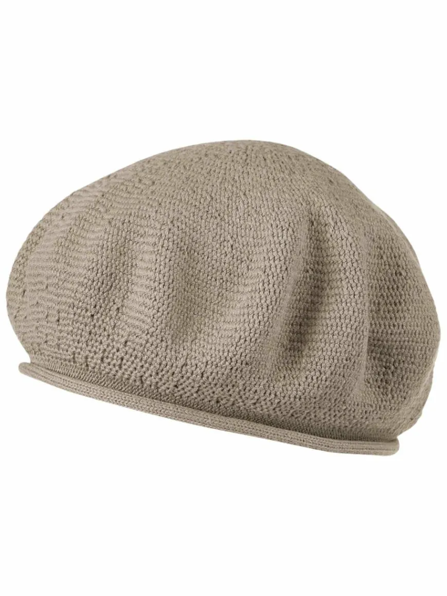 Loevenich Mützen & Hüte*Damen Kopfbedeckung taupe uni