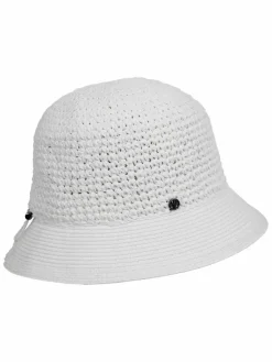 Loevenich Mützen & Hüte*Damen Kopfbedeckung weiß uni