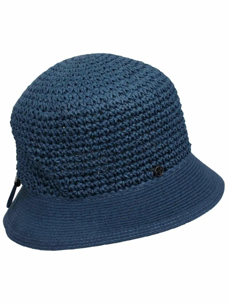 Loevenich Mützen & Hüte*Damen Kopfbedeckung blau uni