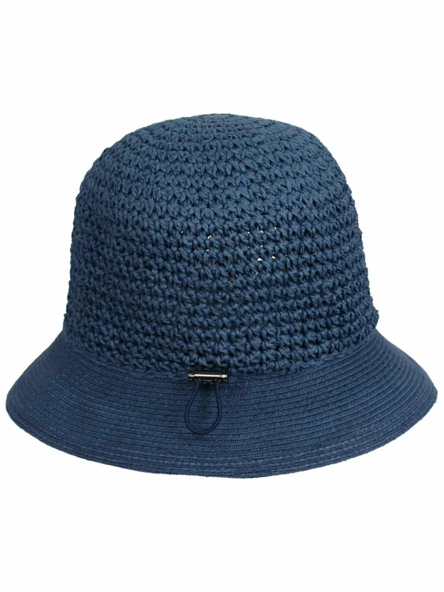 Loevenich Mützen & Hüte*Damen Kopfbedeckung blau uni